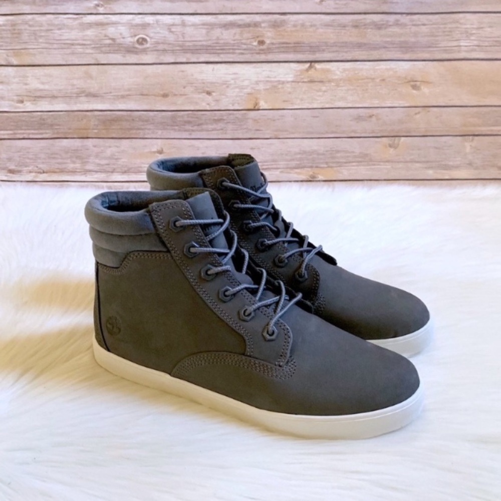 Timberland Medium Grey Dausette Sneaker Boots - Picture 2 of 7